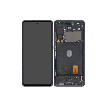 Samsung Galaxy S20 FE Voorzijde Cover & LCD Display GH82-24220A - Cloud Navy