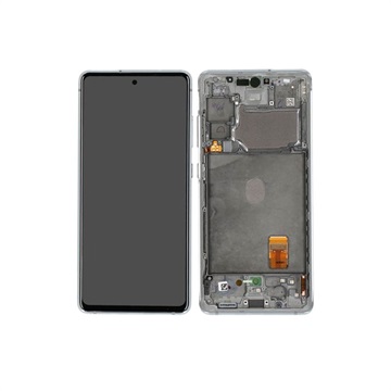 Samsung Galaxy S20 FE Voorzijde Cover & LCD Display GH82-24220B - Cloud White