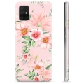 Samsung Galaxy A51 TPU-hoesje - Aquarel Bloemen