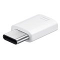 Samsung EE-GN930BW MicroUSB / USB Type-C Adapter - Wit