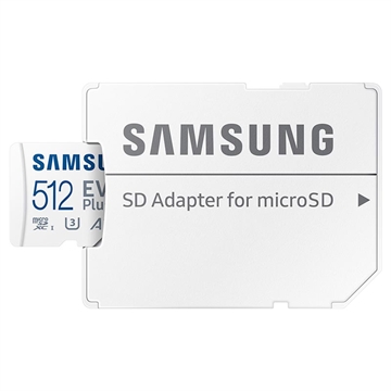 Samsung EVO Plus MicroSDXC Geheugenkaart met Adapter MB-MC512KA/EU