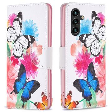 Samsung Galaxy A05s Wonder Series Portemonnee Hoesje - Vlinders