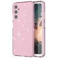 Samsung Galaxy A05s Stylish Glitter Series TPU Hoesje - Doorzichtig Roze