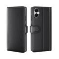 Samsung Galaxy A06 5G Leren Wallet Hoesje met Statief - Zwart