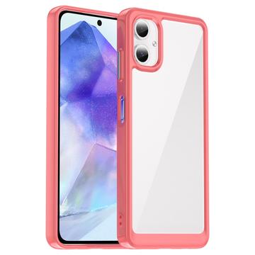 Samsung Galaxy A06 Anti-Shock Hybride Hoesje - Rood
