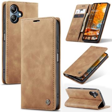 Samsung Galaxy A06 Caseme 013 Series Portemonnee Hoesje - Bruin