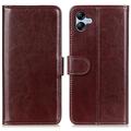 Samsung Galaxy A06/A07 5G Portemonnee Hoesje met Standaard - Bruin