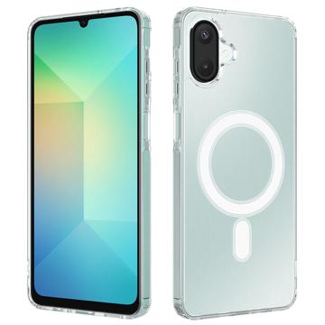 Samsung Galaxy A07 4G Hybride Hoesje - MagSafe Compatibel - Doorzichtig