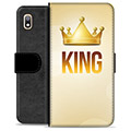 Samsung Galaxy A10 Premium Portemonnee Hoesje - King