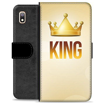 Samsung Galaxy A10 Premium Portemonnee Hoesje - King