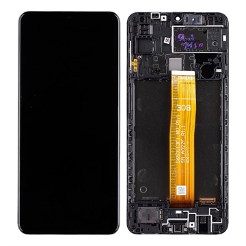 Samsung Galaxy A12 LCD Display GH82-24490A - Zwart