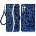 Samsung Galaxy A16 Stijlvol Glitter Portemonnee Hoesje