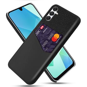 Samsung Galaxy A17 KSQ Hoesje met Kaartenzak - Zwart