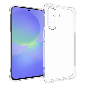 Samsung Galaxy A17 Schokbestendig siliconen hoesje - Doorzichtig