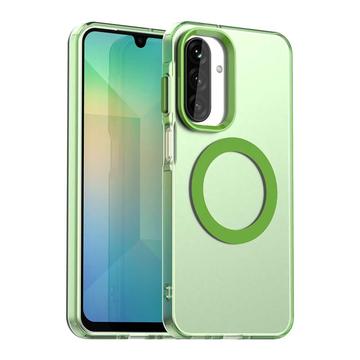 Samsung Galaxy A17/A16 UltraGuard Matte MagSafe Hoesje - Groen