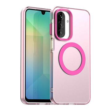 Samsung Galaxy A17/A16 UltraGuard Matte MagSafe Hoesje - Roze
