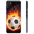 Samsung Galaxy A21s TPU Hoesje - Voetbalvlam