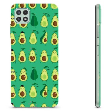 Samsung Galaxy A22 5G TPU Hoesje - Avocado Patroon