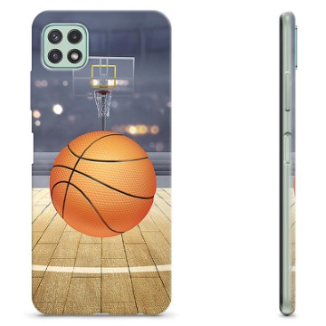 Samsung Galaxy A22 5G TPU-hoesje - Basketbal