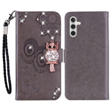 Samsung Galaxy A25 Uil Strass Portemonnee Hoesje