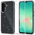 Samsung Galaxy A26 Tech-Protect FlexAir Glitter TPU Hoesje - Doorzichtig