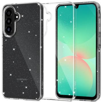 Samsung Galaxy A26 Tech-Protect FlexAir Glitter TPU Hoesje - Doorzichtig