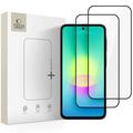 Samsung Galaxy A27 Tech-Protect Glass Fit+ Glazen Screenprotector - 2 st. - Zwart