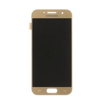 Samsung Galaxy A3 (2017) LCD Display - Goud