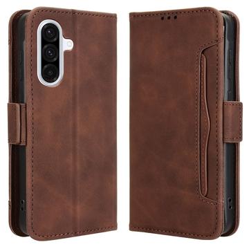 Samsung Galaxy A36 kaarthouder portemonnee hoesje - Bruin