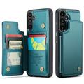 Samsung Galaxy A36 Caseme C22 Hoesje RFID-kaart portemonnee - Groen