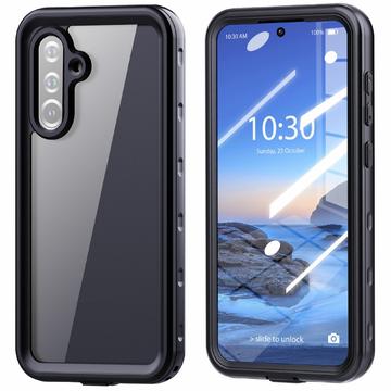 Samsung Galaxy A36 Redpepper A-serie IP68 Waterdicht Hoesje - Zwart / Helder