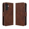 Samsung Galaxy A37 kaarthouder portemonnee hoesje - Bruin