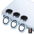 Samsung Galaxy A37/A57 Hat Prince Glitter Camera Lens Beschermer - Blauw