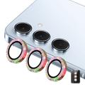Samsung Galaxy A37/A57 Hat Prince Glitter Camera Lens Beschermer - Kleurrijke