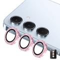 Samsung Galaxy A37/A57 Hat Prince Glitter Camera Lens Beschermer - Roze