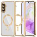 Samsung Galaxy A37 Tech-Protect MagFlex hoesje - MagSafe compatibel - Helder / Goud