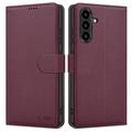 Samsung Galaxy A36/A37/A57 Tech-Protect Portemonnee Hoesje Met Magneet & Standaard - Moerbei