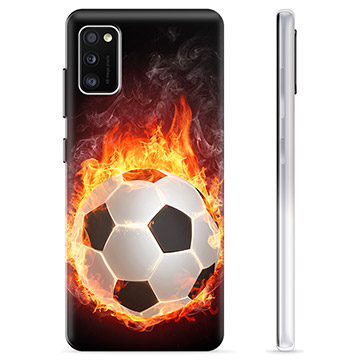 Samsung Galaxy A41 TPU Hoesje - Voetbalvlam