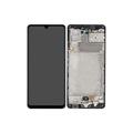 Samsung Galaxy A42 5G Voorzijde Cover & LCD Display GH82-24375A - Zwart