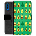 Samsung Galaxy A50 Premium Portemonnee Hoesje - Avocado Patroon
