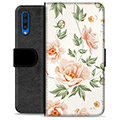 Samsung Galaxy A50 Premium Wallet Hoesje - Bloemen