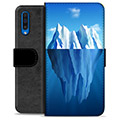 Samsung Galaxy A50 Premium Portemonnee Hoesje - Iceberg