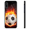 Samsung Galaxy A50 Beschermhoes - Voetbal Vlam