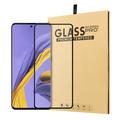 Samsung Galaxy A51 Full Cover Glazen Screenprotector - Zwarte Rand