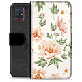 Samsung Galaxy A51 Premium Wallet Hoesje - Bloemen