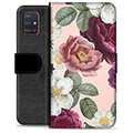 Samsung Galaxy A51 Premium Wallet Case - Romantische Bloemen