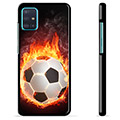 Samsung Galaxy A51 Beschermhoes - Voetbal Vlam