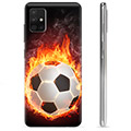 Samsung Galaxy A51 TPU Hoesje - Voetbalvlam