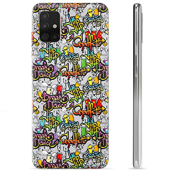 Samsung Galaxy A51 TPU Hoesje - Graffiti