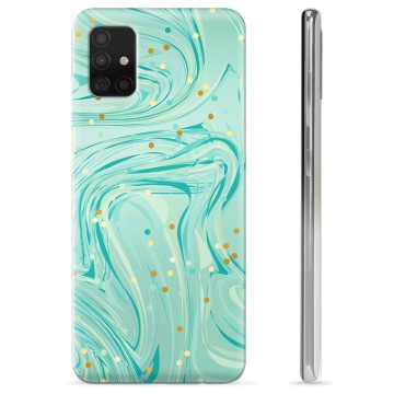 Samsung Galaxy A51 TPU Hoesje - Groen Mint